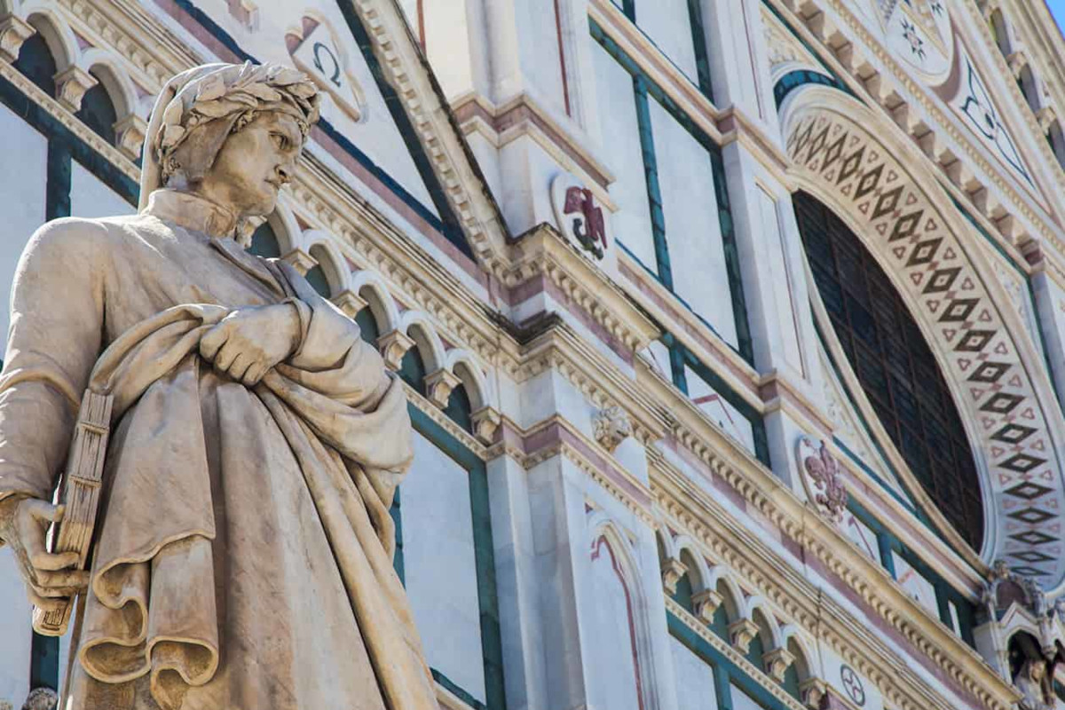 The Basilica of Santa Croce and Dante’s places